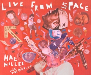 mac miller live from space poster
