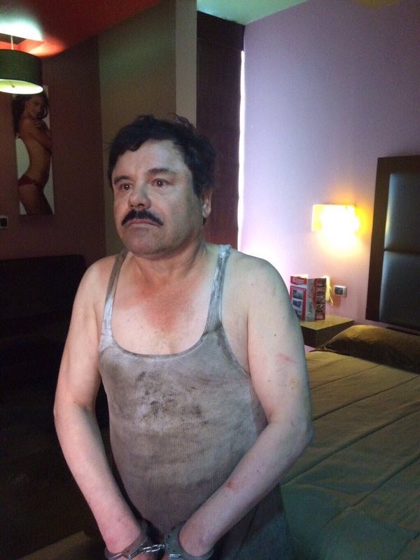 El Chapo : les images de son arrestation (Vidéo)