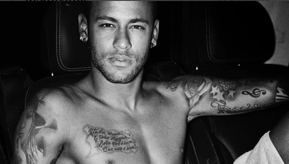 Neymar Pose Totalement Nu Sur Instagram Avant Real Vs Psg 