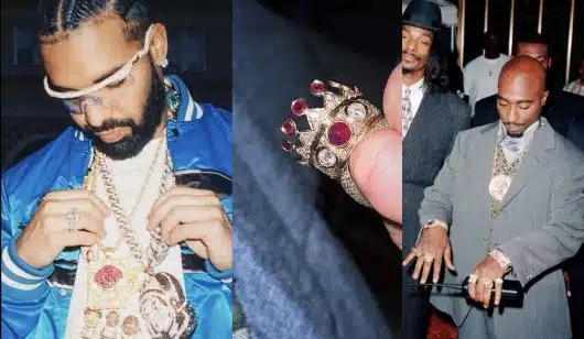 Drake d pense un montant exorbitant pour la bague de Tupac le