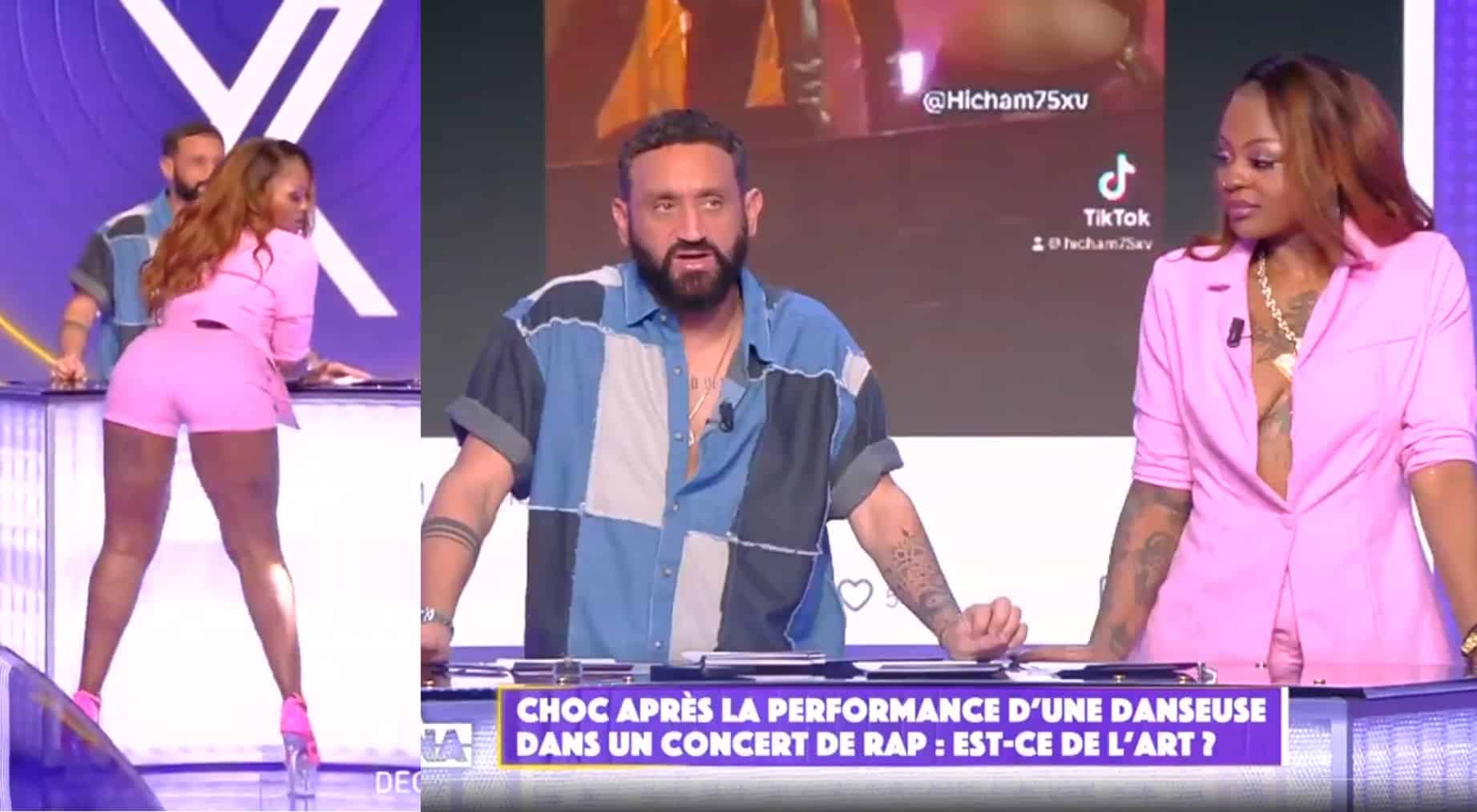 Nosiiila danse pour Cyril Hanouna après son twerk gênant au concert de  Kaaris