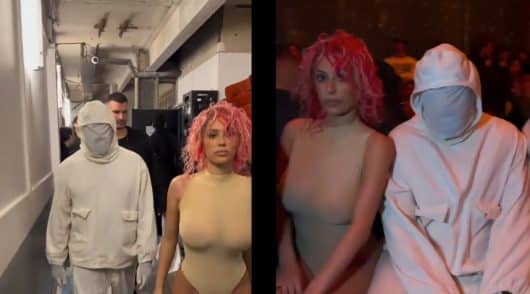 Bianca Censori choque avec Kanye West à Paris dans sa tenue osée